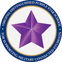 a photo of the distinguished purple star award